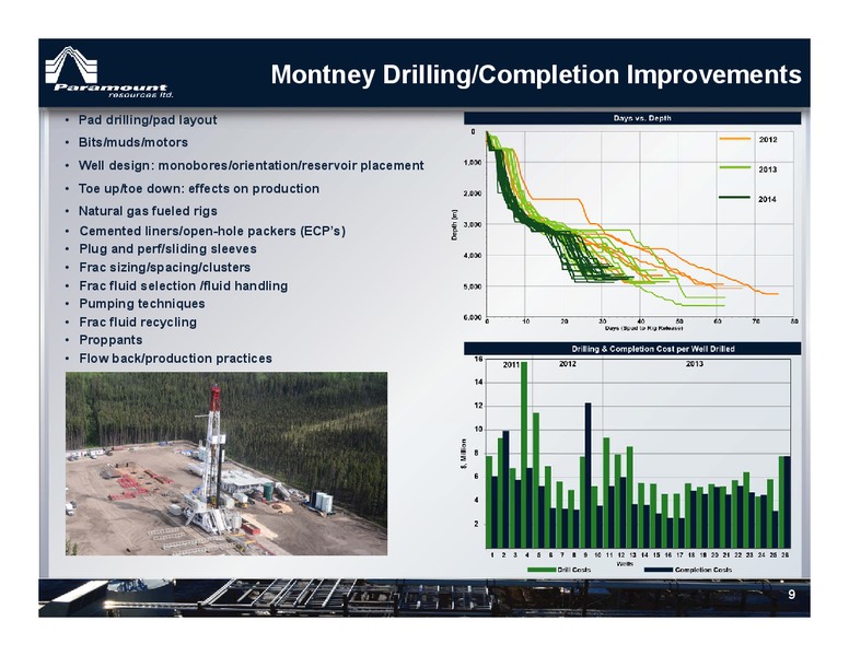 2014 Energy Conference – Paramount Resources Ltd. – slide 8
