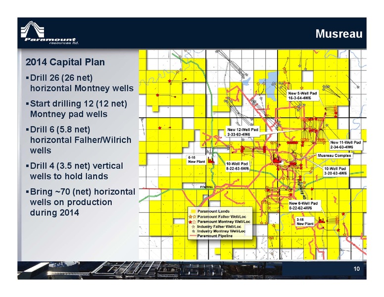 2014 Energy Conference – Paramount Resources Ltd. – slide 9