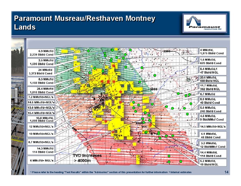 CANACCORD GENUITY GLOBAL RESOURCES CONFERENCE – Paramount Resources Ltd. – slide 13