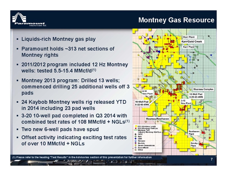 CORPORATE PRESENTATION – Paramount Resources Ltd. – slide 6