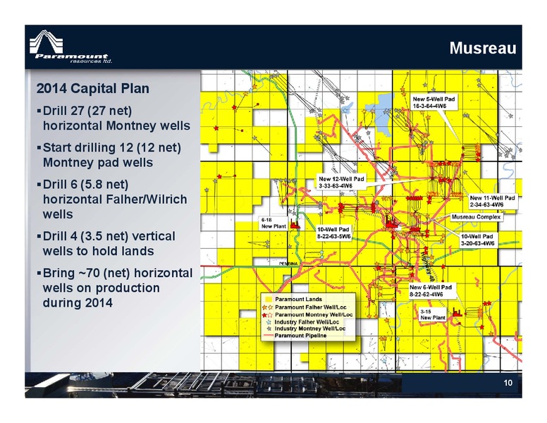 CORPORATE PRESENTATION – Paramount Resources Ltd. – slide 9
