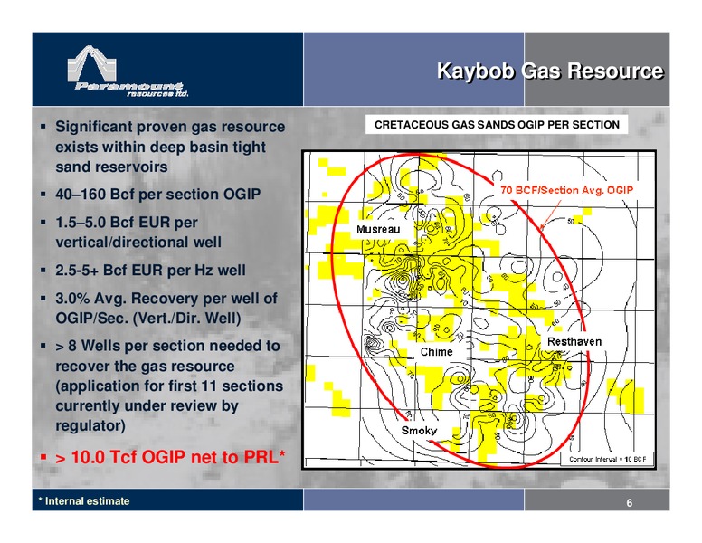 ENERGY GROWTH CONFERENCE – Paramount Resources Ltd. – slide 5