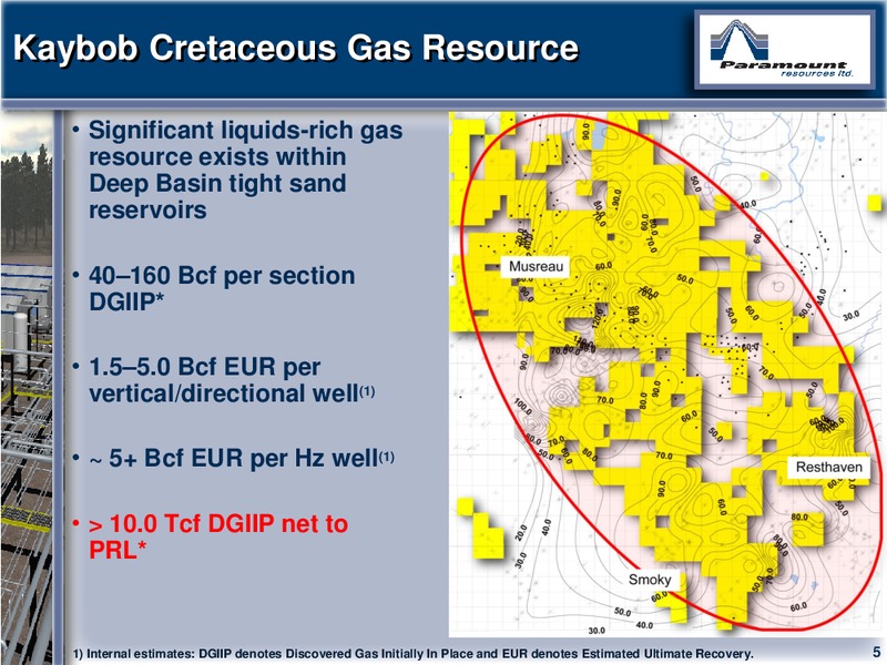CAPP 2012 INVESTMENT SYMPOSIUM – Paramount Resources Ltd. – slide 4