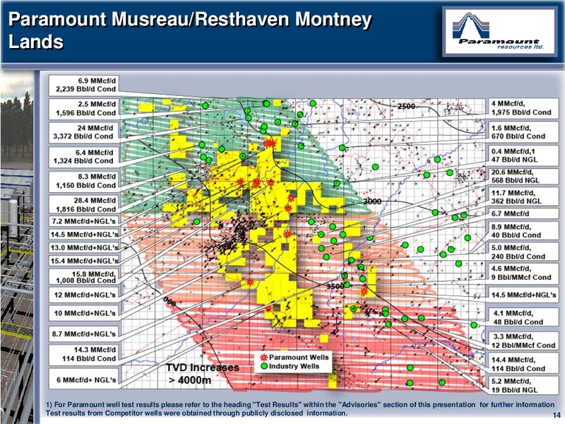 CAPP 2012 INVESTMENT SYMPOSIUM – Paramount Resources Ltd. – slide 13