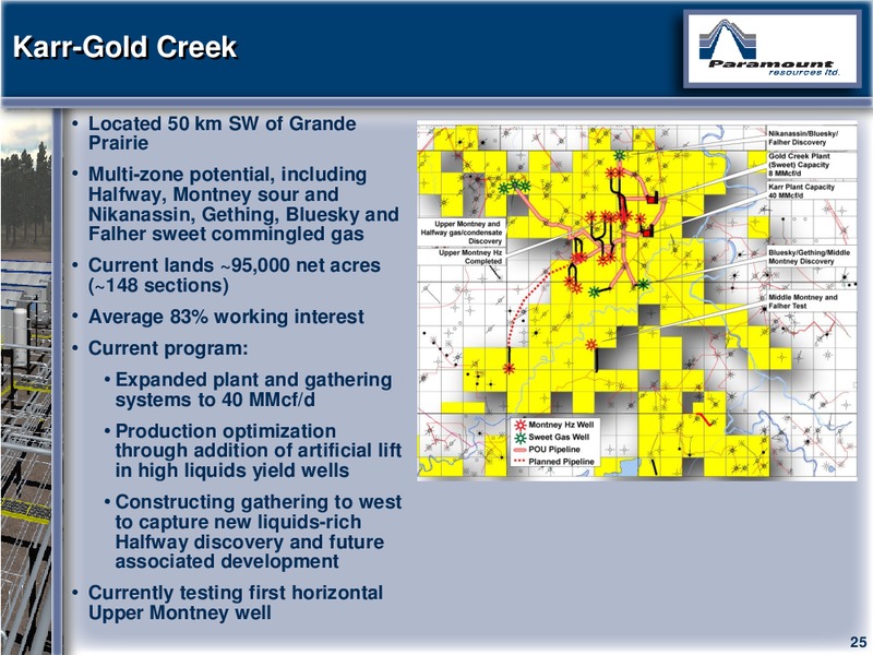 CAPP 2012 INVESTMENT SYMPOSIUM – Paramount Resources Ltd. – slide 24