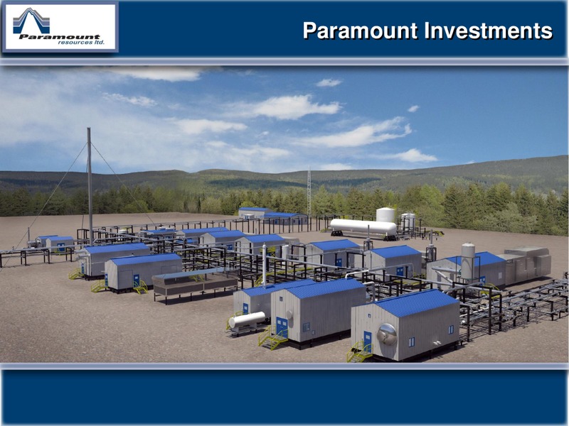 CAPP 2012 INVESTMENT SYMPOSIUM – Paramount Resources Ltd. – slide 27
