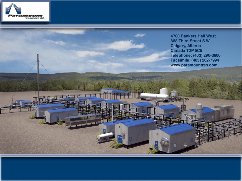 CAPP 2012 INVESTMENT SYMPOSIUM – Paramount Resources Ltd. – slide 38