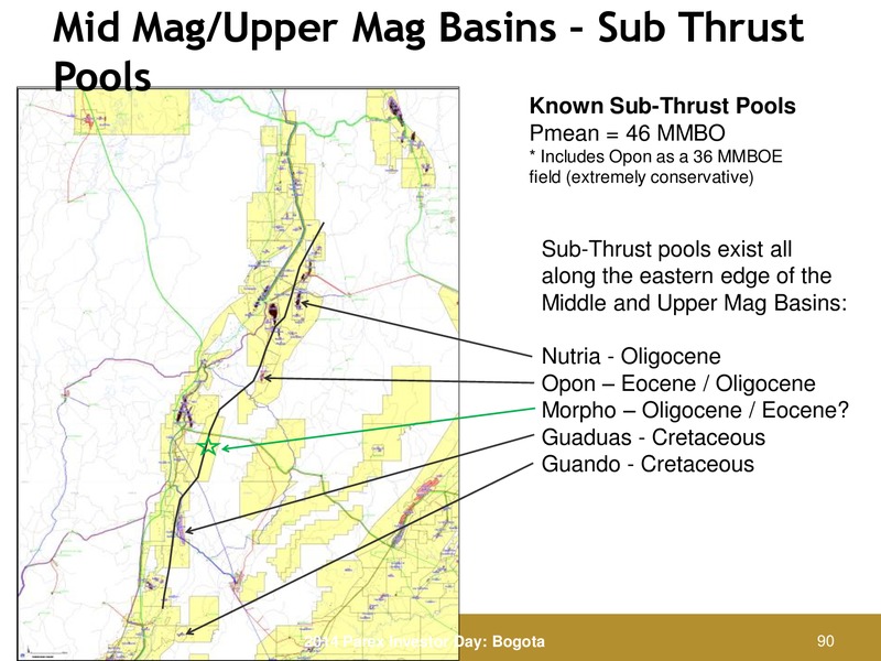 November 2014 Investor Presenation Update – Parex Resources, Inc. – slide 90