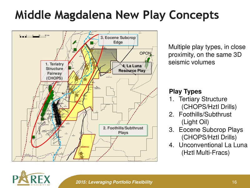 January 2014 Corporate Presentation Update – Parex Resources, Inc. – slide 16