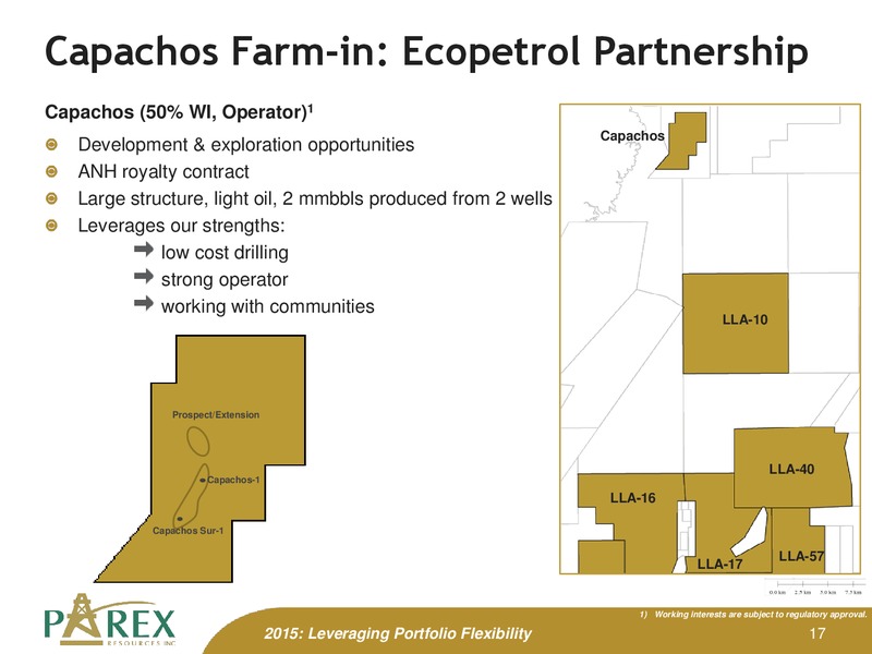 CORPORATE PRESENTATION – Parex Resources, Inc. – slide 17