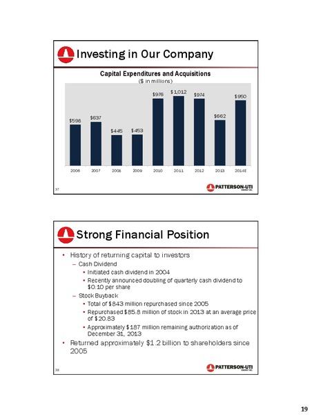Howard Weil 42nd Annual Energy Conference – Patterson-Uti Energy Inc. – slide 18