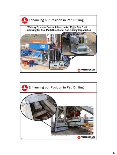 Cowen and Company 4th Annual Ultimate Energy Conference – Patterson-Uti Energy Inc. – slide 12