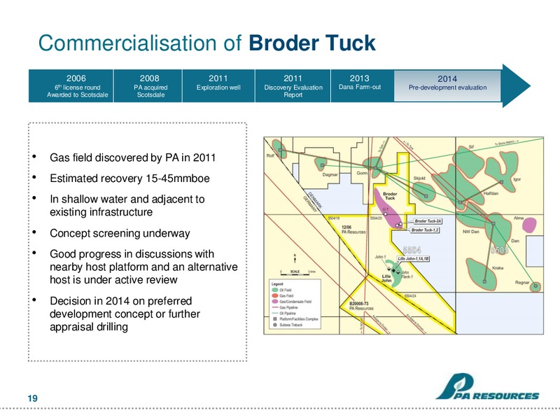 FOURTH QUARTER 2013 – Pa Resources – slide 19