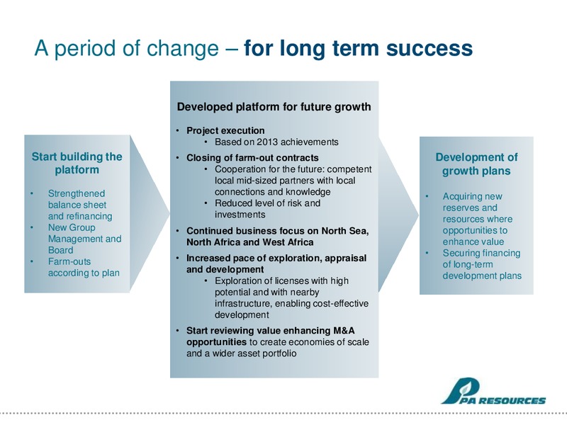Pareto E&P Conference – Pa Resources – slide 20