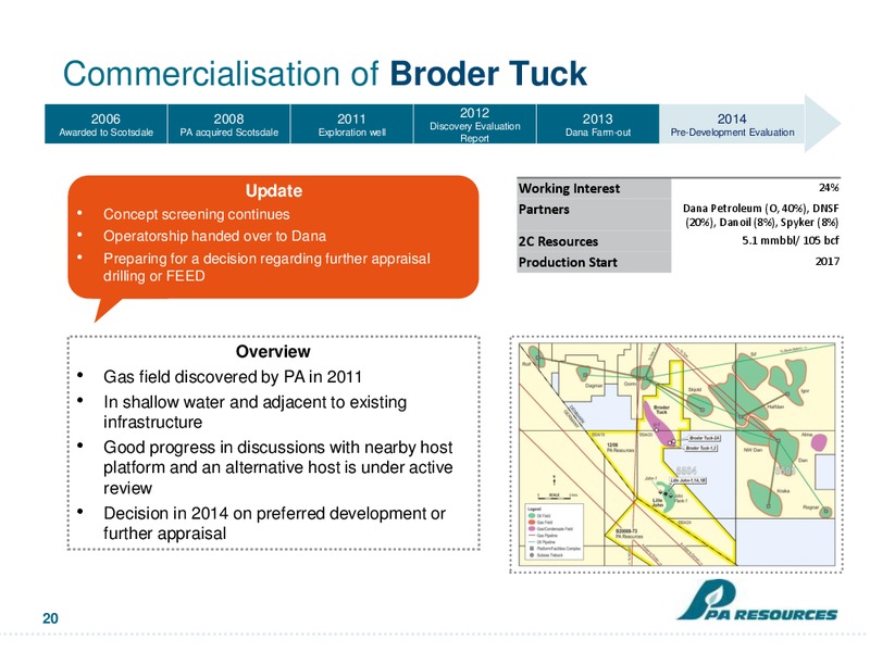 Bondholder Presentation – Pa Resources – slide 19