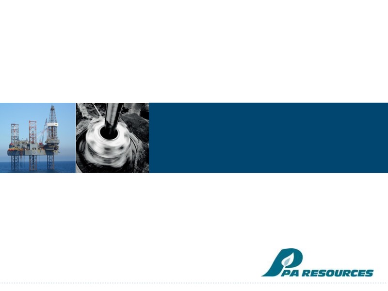 Bondholder Presentation – Pa Resources – slide 22