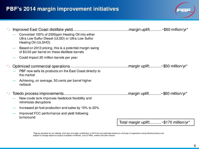 INVESTOR PRESENTATION – Pbf Energy Inc. – slide 5