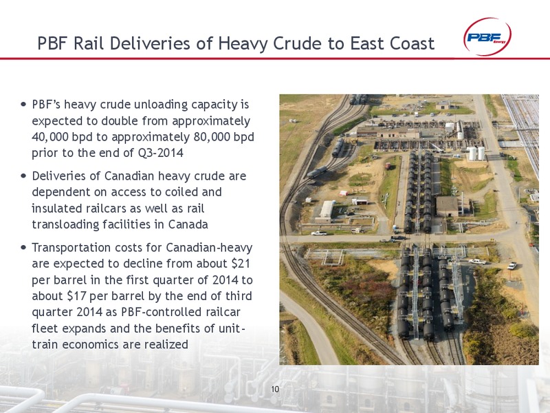 INVESTOR PRESENTATION – Pbf Energy Inc. – slide 9