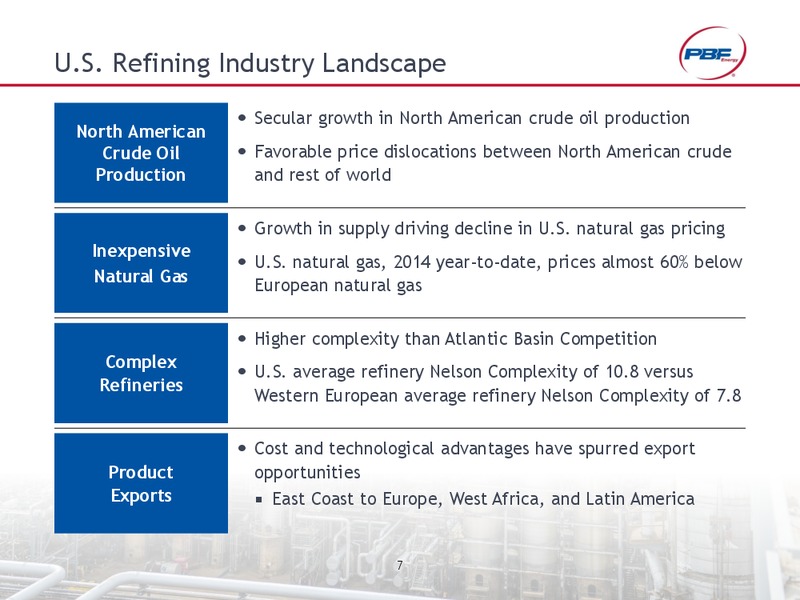 INVESTOR PRESENTATION – Pbf Energy Inc. – slide 6