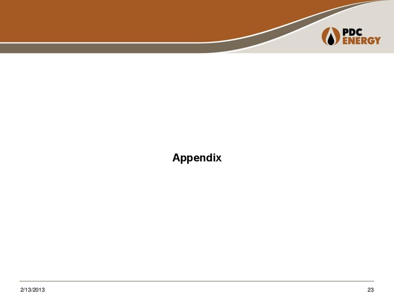 IPAA OGIS: Florida – PDC Energy, Inc. – slide 22