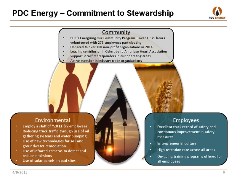 ANALYST DAY – PDC Energy, Inc. – slide 7