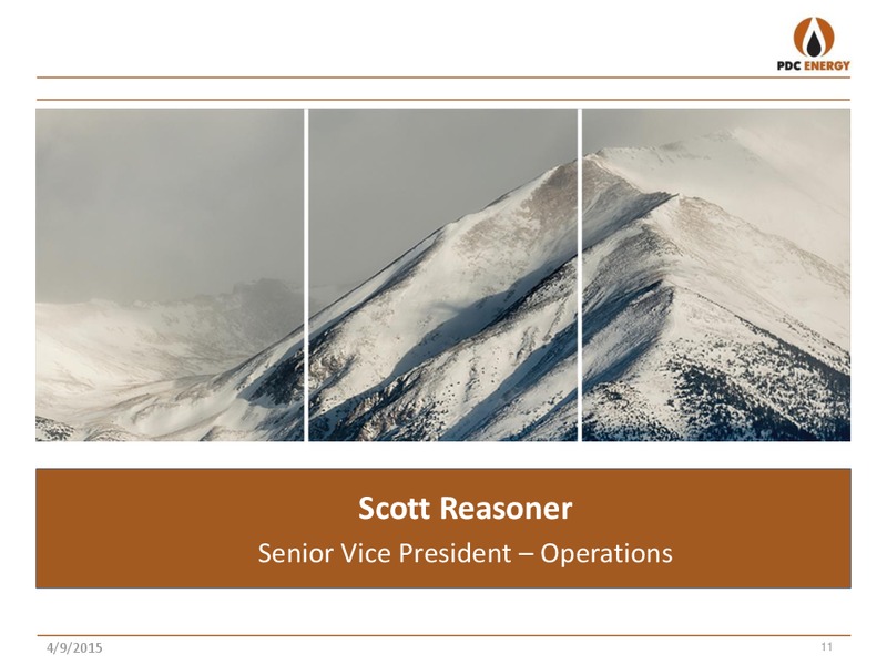 ANALYST DAY – PDC Energy, Inc. – slide 9