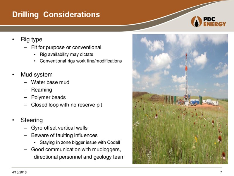 INVESTOR PRESENTATION – PDC Energy, Inc. – slide 6