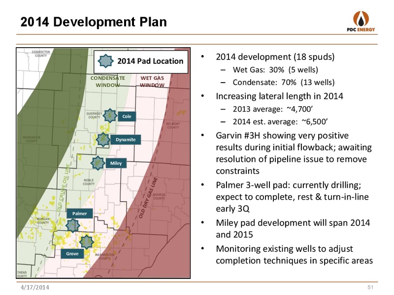 Analyst Day: New York – PDC Energy, Inc. – slide 50