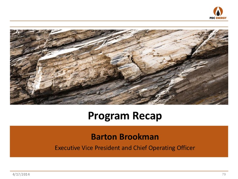 Analyst Day: New York – PDC Energy, Inc. – slide 78