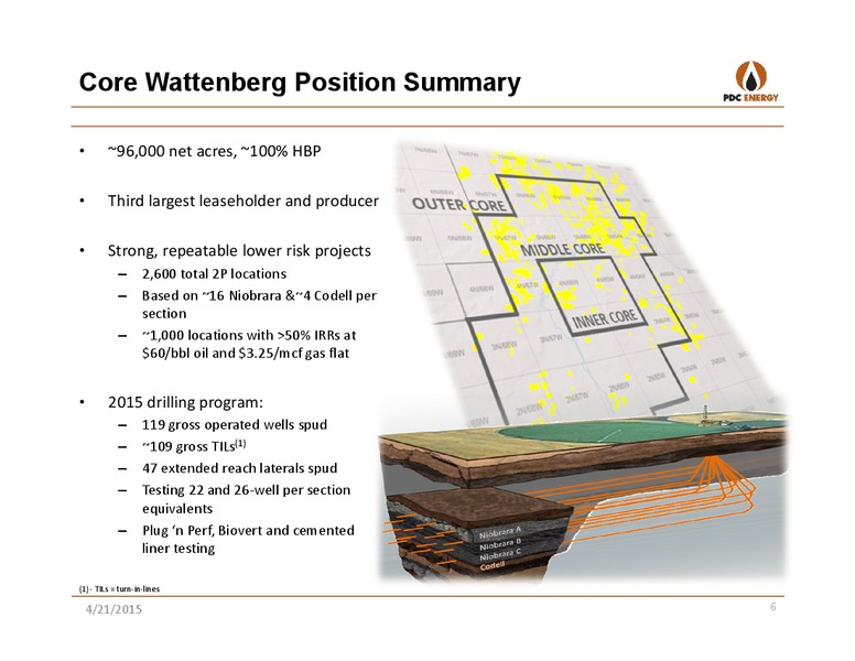 IPAA OGIS NEW YORK – PDC Energy, Inc. – slide 5