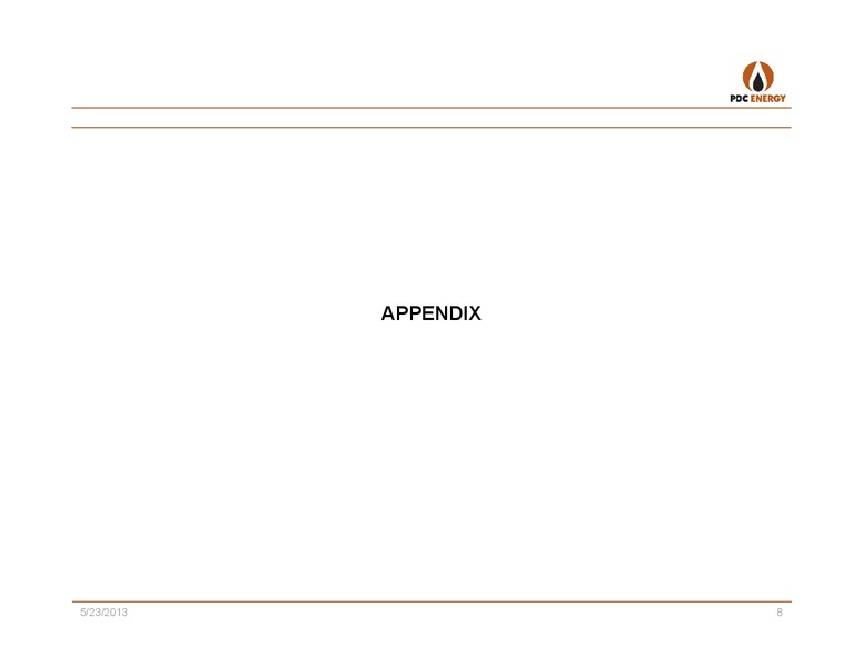 IBERIA CAPITAL PARTNERS – PDC Energy, Inc. – slide 7