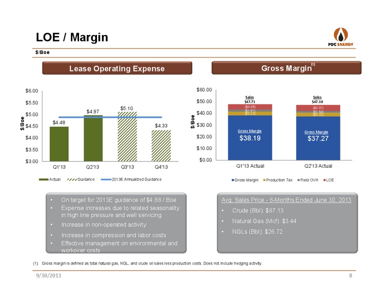 IPAA OGIS: SAN FRANCISCO – PDC Energy, Inc. – slide 7