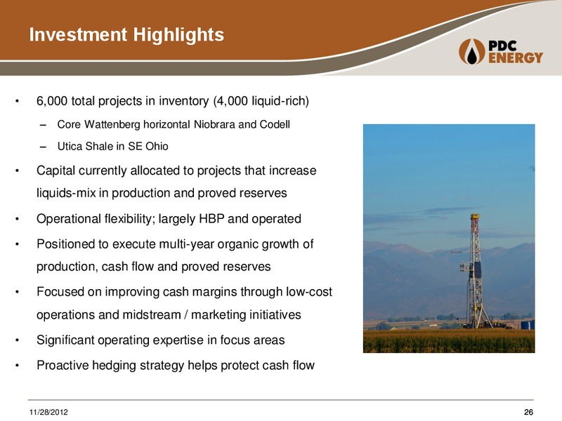 JP Morgan Smid Cap Conference – PDC Energy, Inc. – slide 25