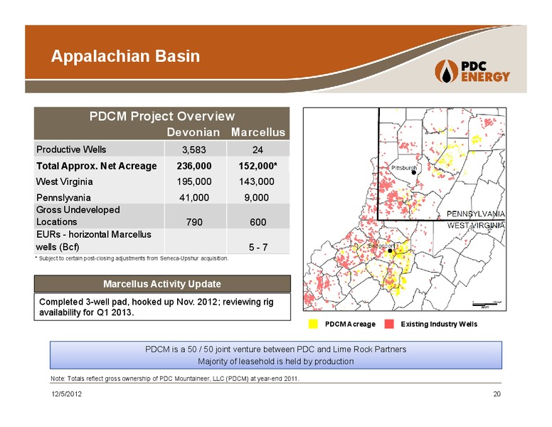 Wells Fargo 11th Annual Symposium – PDC Energy, Inc. – slide 19