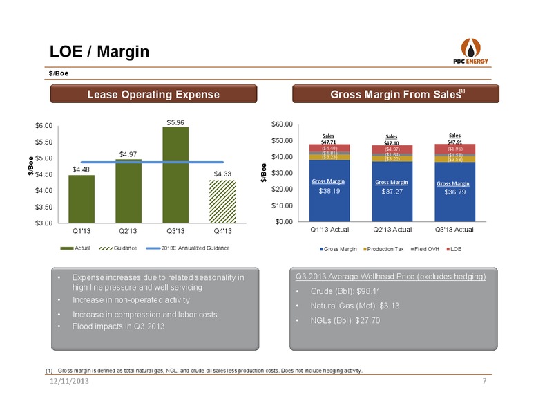 WELLS FARGO: 12TH ANNUAL ENERGY SYMPOSIUM – PDC Energy, Inc. – slide 6