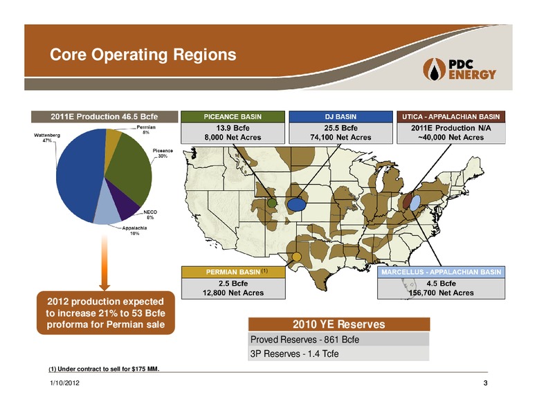 BMO Capital Markets Conference – PDC Energy, Inc. – slide 2