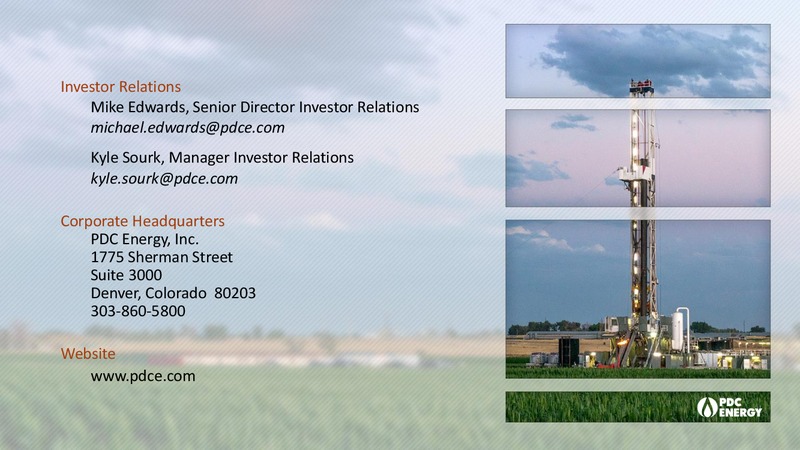 4Q 2017 and Year End Results – PDC Energy, Inc. – slide 30
