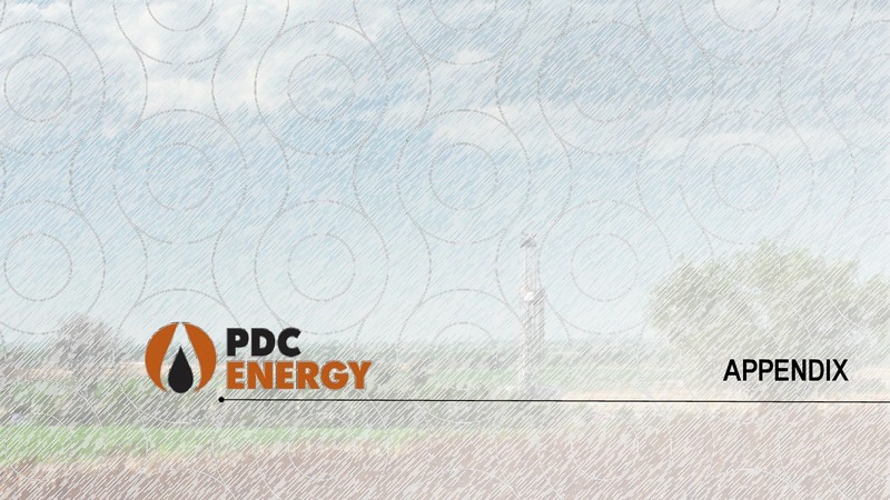 1Q 2018 Earnings Presentation – PDC Energy, Inc. – slide 26