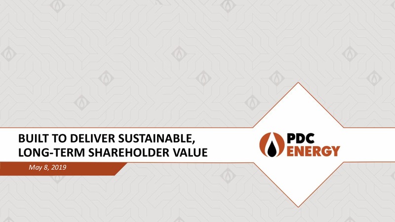 May 2019 Investor Presentation – PDC Energy, Inc. – slide 1