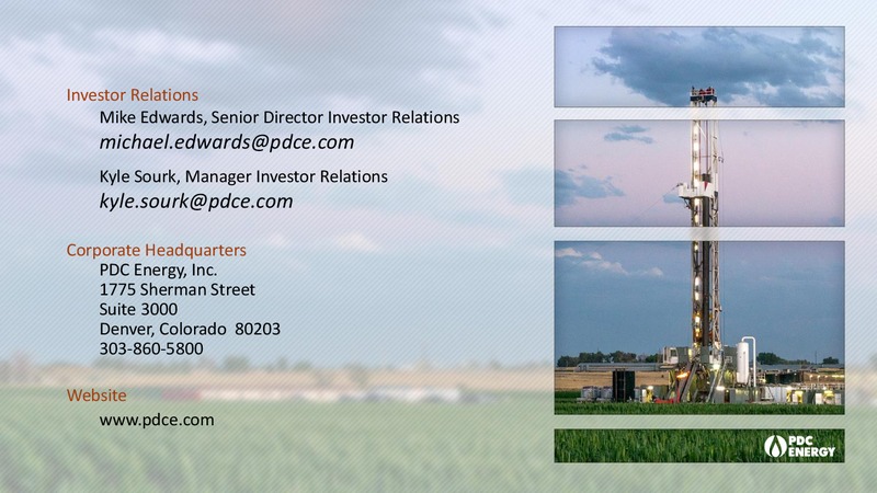 Bank of America Merrill Lynch Energy Credit Conference – PDC Energy, Inc. – slide 13