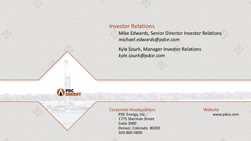 EnerCom Oil and Gas Conference – PDC Energy, Inc. – slide 18