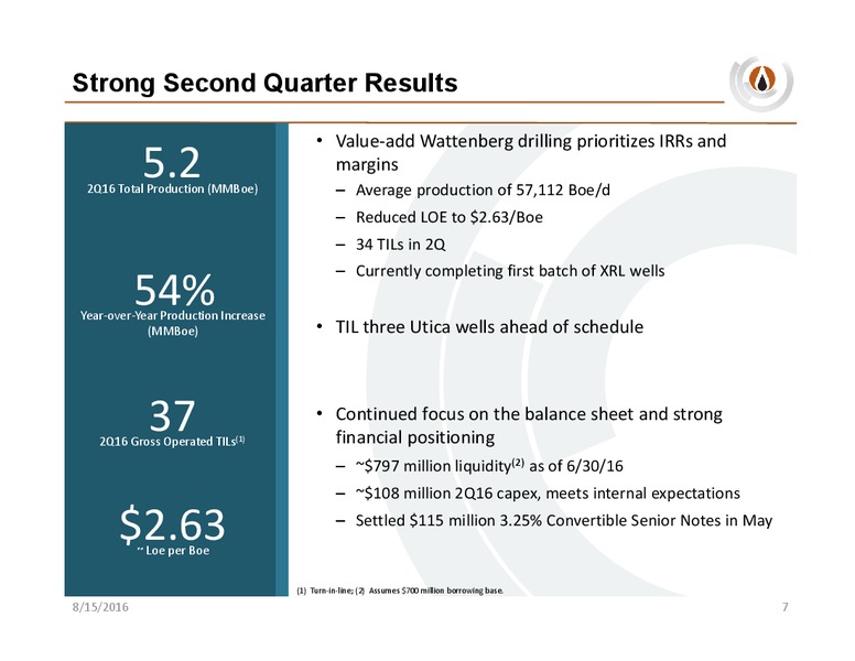 EnerCom The Oil & Gas Conference – PDC Energy, Inc. – slide 6