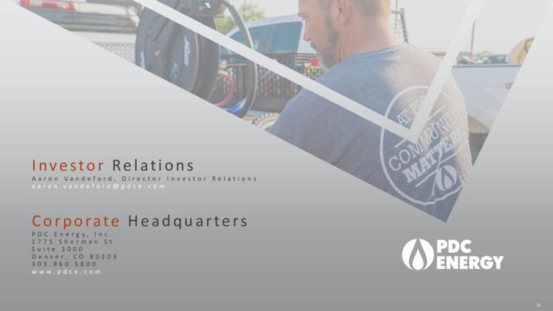 3Q 2022 Earnings Presentation – PDC Energy, Inc. – slide 14