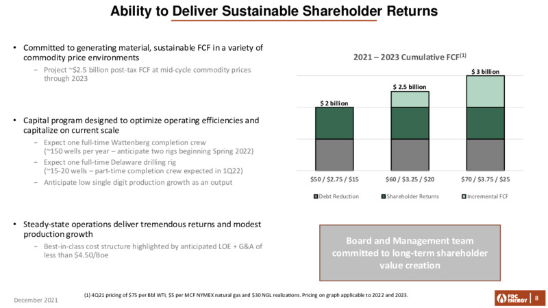 Capital One Energy Conference – PDC Energy, Inc. – slide 7