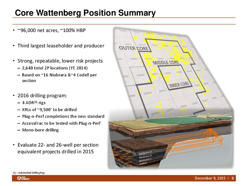 Capital One Securities Conference – PDC Energy, Inc. – slide 7