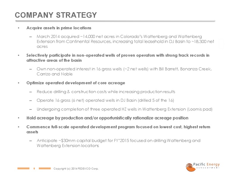 LD MICRO CONFERENCE PRESENTATION – Pacific Energy Development – slide 6