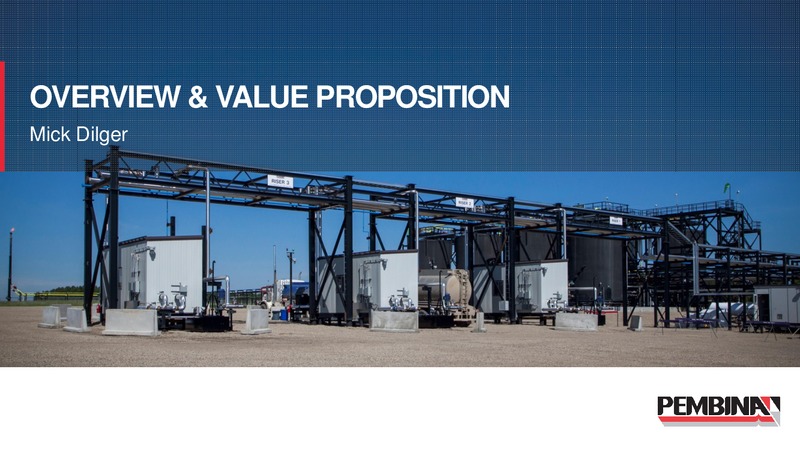 2015 INVESTOR DAY – Pembina Pipeline Corp – slide 3