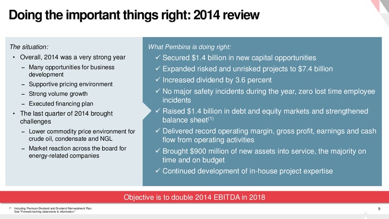 2015 INVESTOR DAY – Pembina Pipeline Corp – slide 8