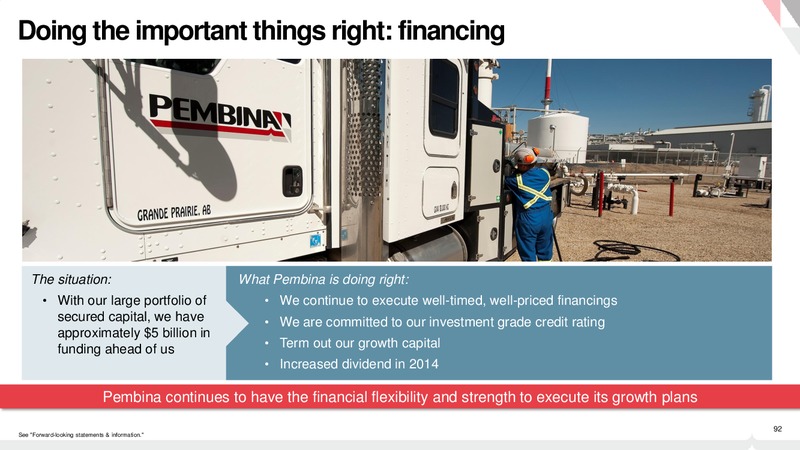 2015 INVESTOR DAY – Pembina Pipeline Corp – slide 91
