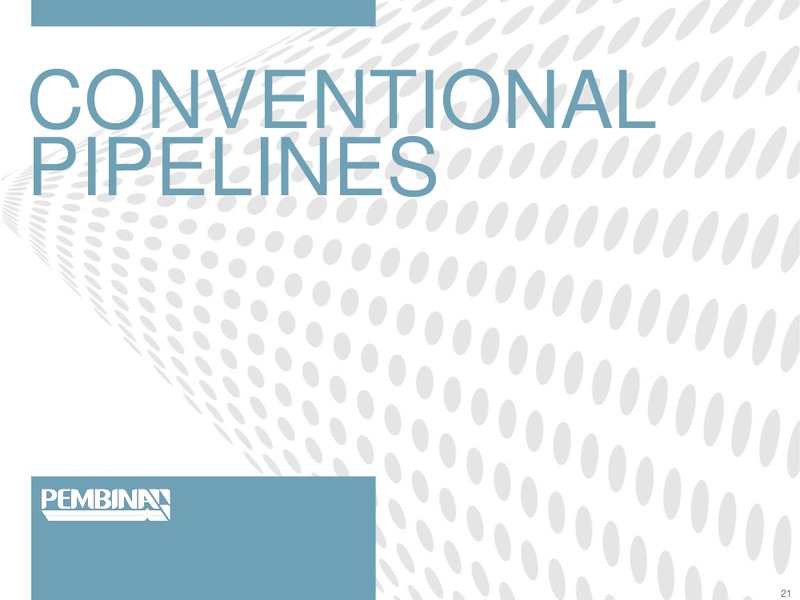 CORPORATE UPDATE – Pembina Pipeline Corp – slide 20